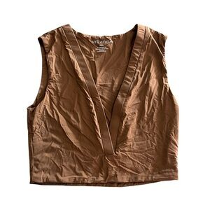 Myra Swim V Cropped Top
